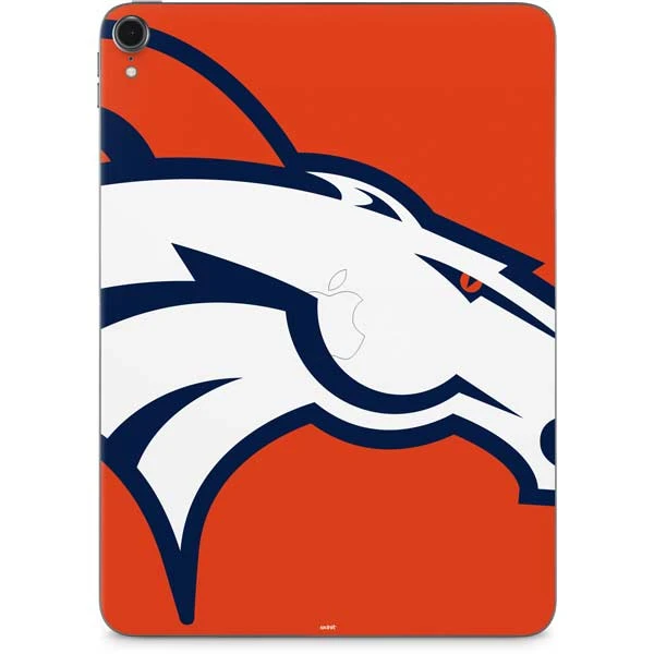 NFL Denver Broncos Large Logo Apple IPad Pro Skin 3 NFL Denver Broncos Large Logo Apple IPad Pro Skin