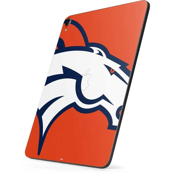 NFL Denver Broncos Large Logo Apple IPad Pro Skin 4 NFL Denver Broncos Large Logo Apple IPad Pro Skin - Image 2