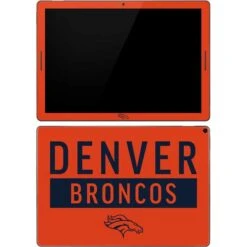 NFL Denver Broncos Orange Performance Series Google Pixel Slate Skin
