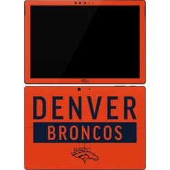 NFL Denver Broncos Orange Performance Series Surface Pro 7 Skin