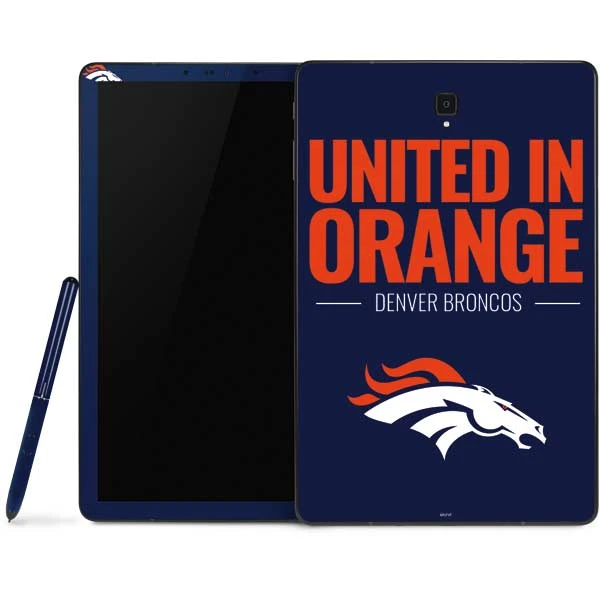 NFL Denver Broncos Team Motto Samsung Galaxy Tab Skin 3 NFL Denver Broncos Team Motto Samsung Galaxy Tab Skin