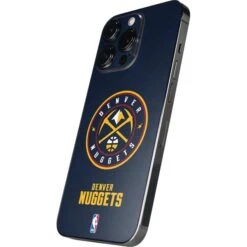 NBA Denver Nuggets Distressed IPhone 15 Pro Max Skin -Skinit Store denver nuggets distressed iphone 15 pro max skin 1694187174 SKNNBADSTX5IP15PM PR 02