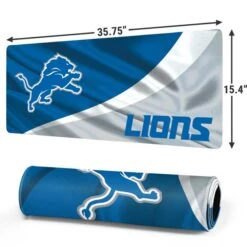 NFL Detroit Lions Gaming Mouse Pad -Skinit Store detroit lions extra large gaming mouse pad 1656464830 MSPNFLDL02XGAMGXL PR 02