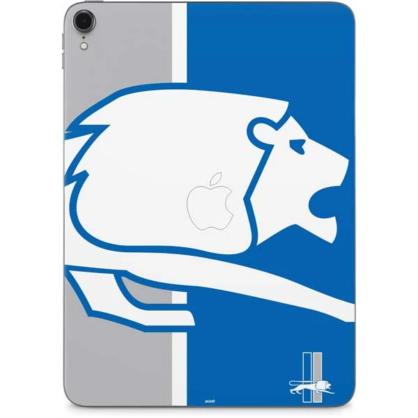NFL Detroit Lions Retro Logo Apple IPad Pro Skin 3 NFL Detroit Lions Retro Logo Apple IPad Pro Skin