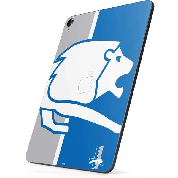 NFL Detroit Lions Retro Logo Apple IPad Pro Skin 4 NFL Detroit Lions Retro Logo Apple IPad Pro Skin - Image 2