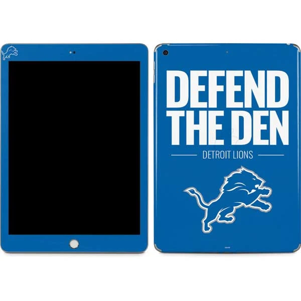 NFL Detroit Lions Team Motto Apple IPad Skin 3 NFL Detroit Lions Team Motto Apple IPad Skin