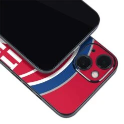 NBA Detroit Pistons Large Logo IPhone 14 Plus Skin -Skinit Store detroit pistons large logo iphone 14 plus skin 1662574788 SKNNBAHAM09IPH14M PR 04