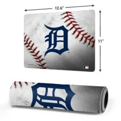 MLB Detroit Tigers Game Ball Gaming Mouse Pad