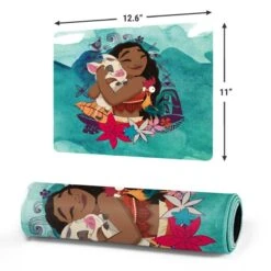 Disney Princess Moana With Pua And Heihei Gaming Mouse Pad