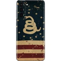 Dont Tread On Me American Flag Galaxy S21 5G Skin