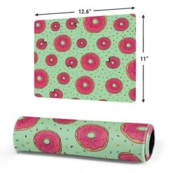 Donuts Foodie Gaming Mouse Pad