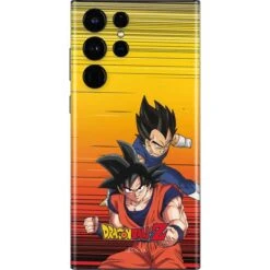 Dragon Ball Z Goku & Vegeta Galaxy S22 Ultra Skin