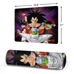 Dragon Ball Z Saiyan Saga Gaming Mouse Pad