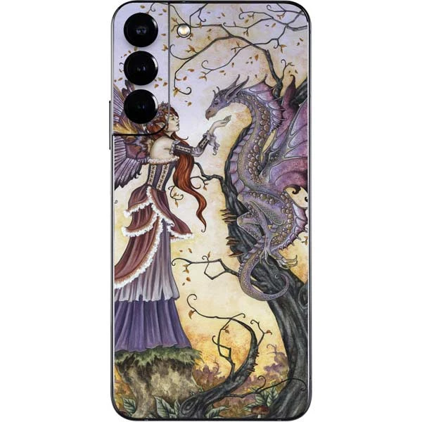 Amy Brown Dragon Charmer Fairy Galaxy S22 Plus Skin 3 Amy Brown Dragon Charmer Fairy Galaxy S22 Plus Skin