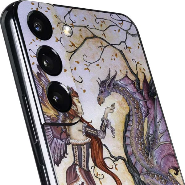Amy Brown Dragon Charmer Fairy Galaxy S22 Plus Skin 5 Amy Brown Dragon Charmer Fairy Galaxy S22 Plus Skin - Image 3