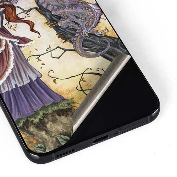 Amy Brown Dragon Charmer Fairy Galaxy S22 Plus Skin 6 Amy Brown Dragon Charmer Fairy Galaxy S22 Plus Skin - Image 4