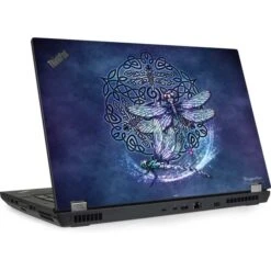 Brigid Ashwood Dragonfly Celtic Knot Lenovo ThinkPad Skin