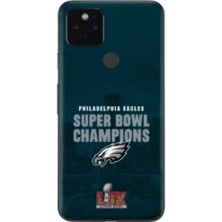 NFL Philadelphia Eagles Super Bowl LIX Champions Google Pixel 5 Skin