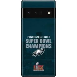 NFL Philadelphia Eagles Super Bowl LIX Champions Google Pixel 6 Pro Skin