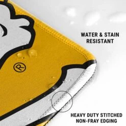 East Carolina University ECU Pirates Logo Yellow Gaming Mouse Pad -Skinit Store ecu pirates logo yellow extra large gaming mouse pad 1710347718 MSPESTCRP04GAMGXL PR 03