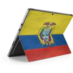 Ecuador Flag Distressed Surface Pro 8 Skin -Skinit Store ecuador flag distressed surface pro 8 skin 1647460838 SKNFLGDIS30MSSRP8 PR 03