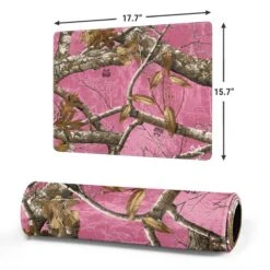 RealTree Edge Pink Camo Gaming Mouse Pad -Skinit Store edge pink camo medium gaming mouse pad 1699394324 MSPRELTRE07GAMGMD PR 02
