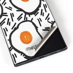 Bouffants And Broken Hearts Eggs Galaxy S23 Ultra Skin -Skinit Store eggs galaxy s23 ultra skin 1677290992 SKNBFNTBH31GXY23U PR 03