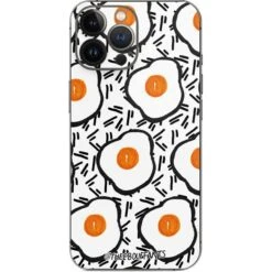 Bouffants And Broken Hearts Eggs IPhone 14 Pro Max Skin