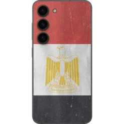 Egypt Flag Distressed Galaxy S23 Skin