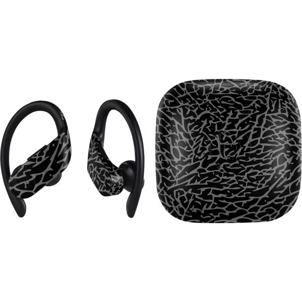 Elephant Print Black PowerBeats Pro Skin 3 Elephant Print Black PowerBeats Pro Skin