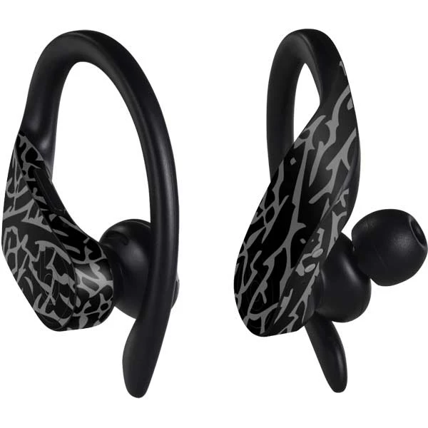 Elephant Print Black PowerBeats Pro Skin 6 Elephant Print Black PowerBeats Pro Skin - Image 4
