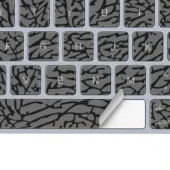 Elephant Print Grey Magic Keyboard Skin -Skinit Store elephant print grey magic keyboard skin 1616707006 SKNELPHNT01AMKBDX PR 04