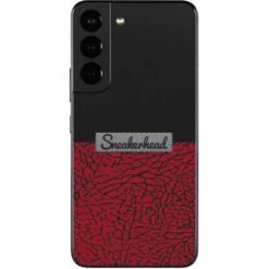 Elephant Print Red Sneakerhead Galaxy S22 Skin