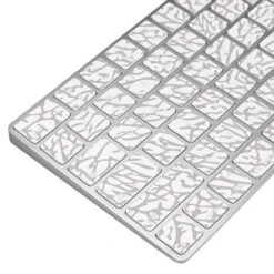 Elephant Print White Magic Keyboard Skin -Skinit Store elephant print white magic keyboard skin 1616707006 SKNELPHNT04AMKBDX PR 03