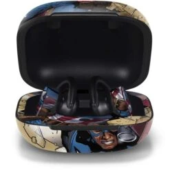 Marvel Captain America Epic Shield Break PowerBeats Pro Skin -Skinit Store epic shield break powerbeats pro skin 1746194166 SKNMRVCAP04BTPBPW PR 02