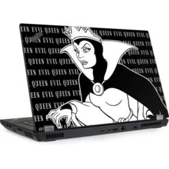 Disney Villains Evil Queen Black And White Lenovo ThinkPad Skin