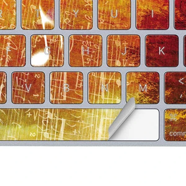 Falling Notes Magic Keyboard Skin 6 Falling Notes Magic Keyboard Skin - Image 4