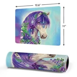 Fantasty Horse By Sheena Pike Gaming Mouse Pad