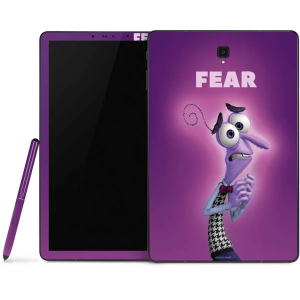 Disney Inside Out Fear Portrait Samsung Galaxy Tab Skin 3 Disney Inside Out Fear Portrait Samsung Galaxy Tab Skin