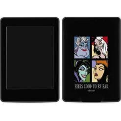 Disney Villains Characters Feels Good To Be Bad Amazon Kindle Skin