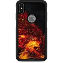 Tom Wood Fire Stalker Wolf Otterbox Commuter IPhone Skin