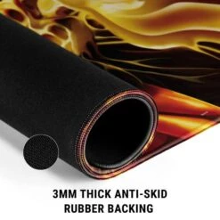 Fire Tiger By Tom Wood Gaming Mouse Pad -Skinit Store fire tiger extra large gaming mouse pad 1694114921 MSPTCTMWD02GAMGXL PR 04