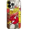 DC Comics The Flash Vintage Action Pose Pattern IPhone 14 Pro Skin -Skinit Store flash block pattern iphone 14 pro skin 1662674296 SKNDCFLSH01IPH14P PR 01 9307ba6d ddfe 4668 8d95 d4567f043b0e