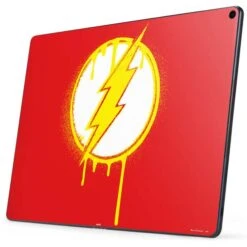 DC Comics The Flash Emblem Drip Google Pixel Slate Skin -Skinit Store flash emblem drip google pixel slate skin 1545185576 SKNDCFLSH11GPXSLT PR 02