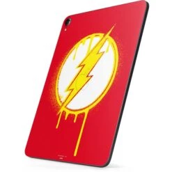 DC Comics The Flash Emblem Drip Apple IPad Pro Skin -Skinit Store flash emblem drip ipad pro 11in 2018 skin 1542248897 SKNDCFLSH11IPRO11 PR 02