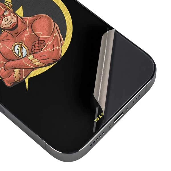 DC Comics The Flash Folded Arms Pose IPhone 14 Pro Max Skin 5 DC Comics The Flash Folded Arms Pose IPhone 14 Pro Max Skin - Image 3