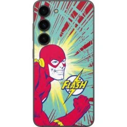 DC Comics The Flash Classic Art Smile Blast Galaxy S23 Skin