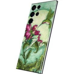 Amy Brown Flirting Fairy And Hummingbird Galaxy S22 Ultra Skin 7 Amy Brown Flirting Fairy And Hummingbird Galaxy S22 Ultra Skin -Skinit Store flirting fairy and hummingbird galaxy s22 ultra skin 1646439177 SKNTNCAMY02GLX22U PR 02