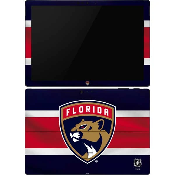 NHL Florida Panthers Alternate Jersey Surface Pro 6 Skin 3 NHL Florida Panthers Alternate Jersey Surface Pro 6 Skin