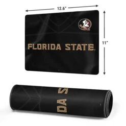 Florida State University Black Jersey Gaming Mouse Pad